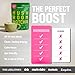 Mushmazing Mushroom Matcha + Lion’s Mane, Ashwagandha, Collagen - Focus, Energy & Immune Support - 30 Servings of Adaptogen Superfood Blend for All Day Coffee Alternative