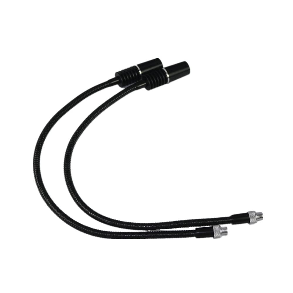 Kit De Accesorios para Microscopio con Foco Led De Doble Cuello De Cisne para Microscopio Estereoscópico Y Portaobjetos De Microscopio De Diámetro Normal De 25