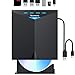 薄型多機能 ブルーレイドライブ 外付け USB3.0＆Type-C対応 薄型軽量 blu-ray プレイヤー 外付けブルーレイプレーヤーライブ blu-ray 外付けドライブ 読取/書込可 BDXL・M-DISC対応 Windows/Mac対応