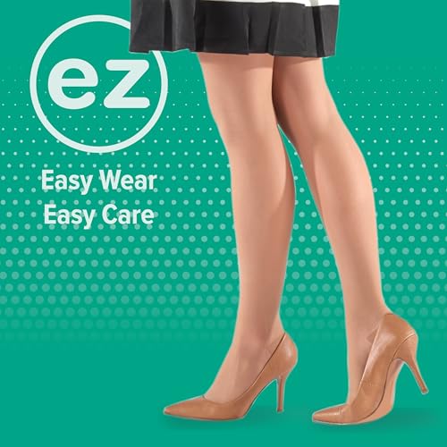 Image of Juzo Naturally Sheer, 2101 Thigh-High, 20-30 mmHg, Open Toe Compression Stockings with Silicone Top Band, Short, 5 (V), Beige