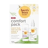 Burt’s Bees Baby Chest Rub Stick and Burt's Bees Baby Saline Spray/Drops