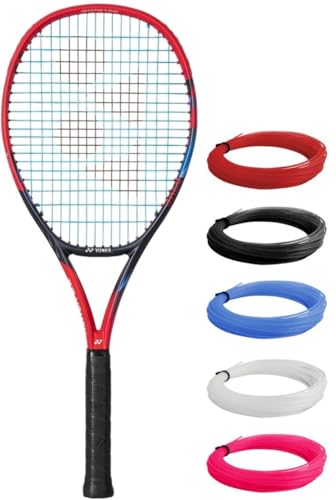 Yonex VCore 100 Tennis Racquet (Scarlet) - Custom Stringing in Your Choice of Color