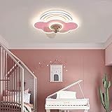 ventiladores de techo rosario precios is assembly required: True KeLuKes Rosa Ventilador de Techo con Luz LED y Mando Moderno Regulable Lampara Ventilador Techo con APP Temporizador 6 Velocidades Silencioso Ventiladores de Techo para Habitación Infantil Comedor