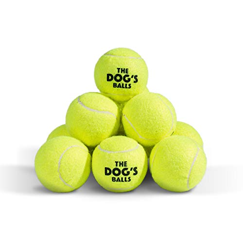 The Dog's Balls 6 Premium Tennis Balls, Ball for Puppy Training/Play/Exercise/Fetch, Fits Chuckit Launchers