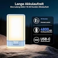 Blukar LED Campinglampe, Superhell 116 LEDs Camping Laterne mit 7 Lichtmodi – Ansicht 5