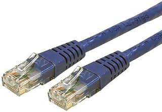 StarTech.com Blue Molded RJ45 UTP Gigabit Cat6 Patch Cable - 6 Feet (C6PATCH6BL) by StarTech