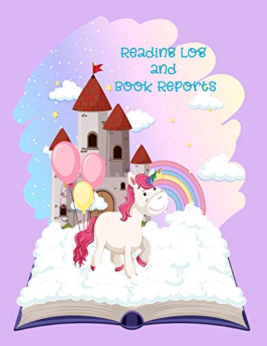 Reading Log And Book Reports: A Reading Journal For Kindergarten To 5th Grade Readers To Be Used To Keeps Track And Review Their Book Reading-Great Gift For Kid With Cute Unicorn Book Cover(Vol.3) image 3