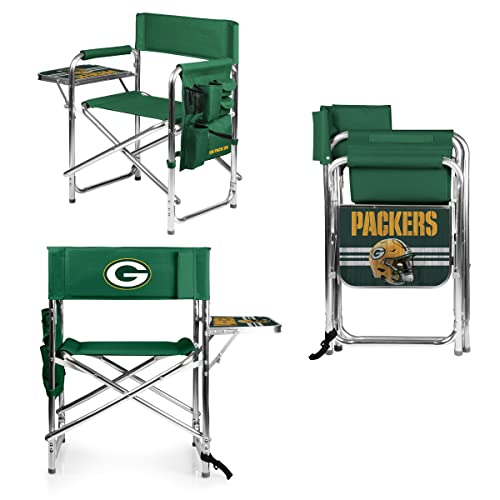 Image of Picnic TIME NFL Unisex-Adult NFL Sports Chair with Side Table, Beach Chair, Camp Chair for Adults