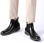Bruno Marc Men's Suede Leather Chelsea Ankle Boots