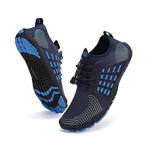 Image of Water Shoes for Men Barefoot Quick-Dry Aqua Sock Outdoor Athletic Sport Shoes for Kayaking, Boating, Hiking, Surfing, Walking