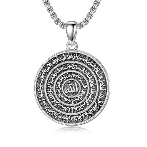 Collier Allah en argent 925 inoxydable : fini les bijoux religieux qui ternissent