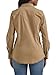 Wrangler womens Long Sleeve Western Snap Work Shirt Blouse, Rawhide, X-Small US