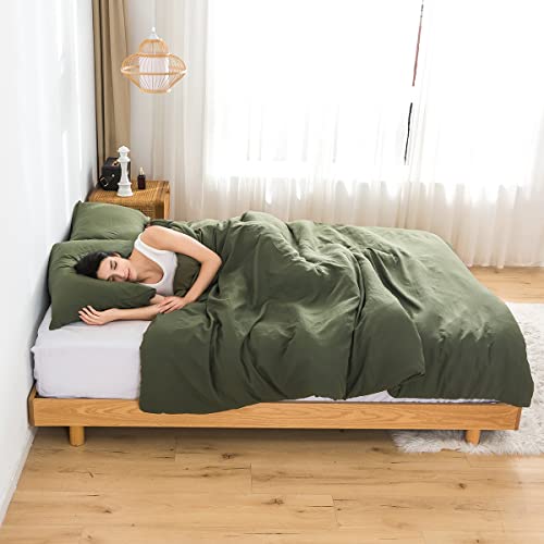 Cottebed 001 Ultra-Soft Queen Washed Bedding Comforter Sets Bed, All Seasons Use Light Weight With Warm Fluffy Washable Cotton Microfiber Fabric,1 Bed Comforter & 2 Pillow Sham thumb #1