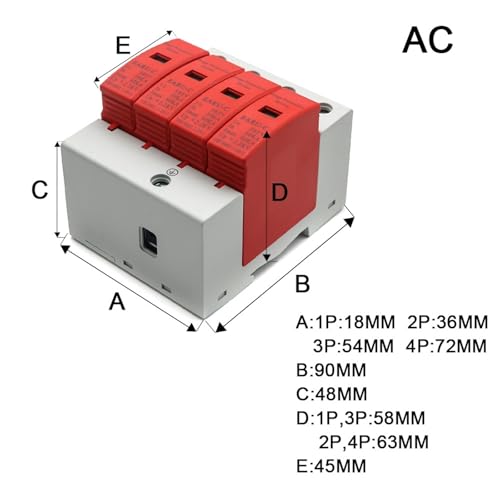 Parafoudre protection contre les surtensions DC 1000V pour panneaux - 2