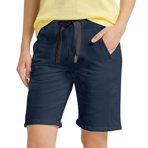 Elbsand Women's Berumda Shorts, Cold Water, M