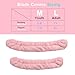 Coolrunner Ice Skate Blade Covers, Sports Blade Cover Skate Blade Protector for Hockey Skates, Figure Skates and Ice Skates, Black (Pink, Large)