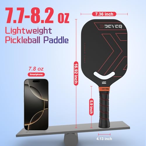 Image of Thermoformed MAX Carbon Fiber T700 Pickleball Paddles - Professional Grade
