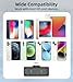 EZColoris Wireless Lavalier Microphones for iPhone 14/13/12/11 Pro/11/XS MAX/XR/8/7 Lapel Microphone for Video Recording Tiny Mics for YouTube Podcast with Carrying Case