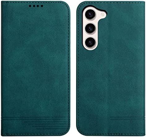 Rostsant Etui ochronne do smartfona Samsung Galaxy A54 5G, etui z poliuretanu do Galaxy A54 5G, portfel magnetyczny, etui ochronne do Samsung Galaxy A54 5G, fioletowe