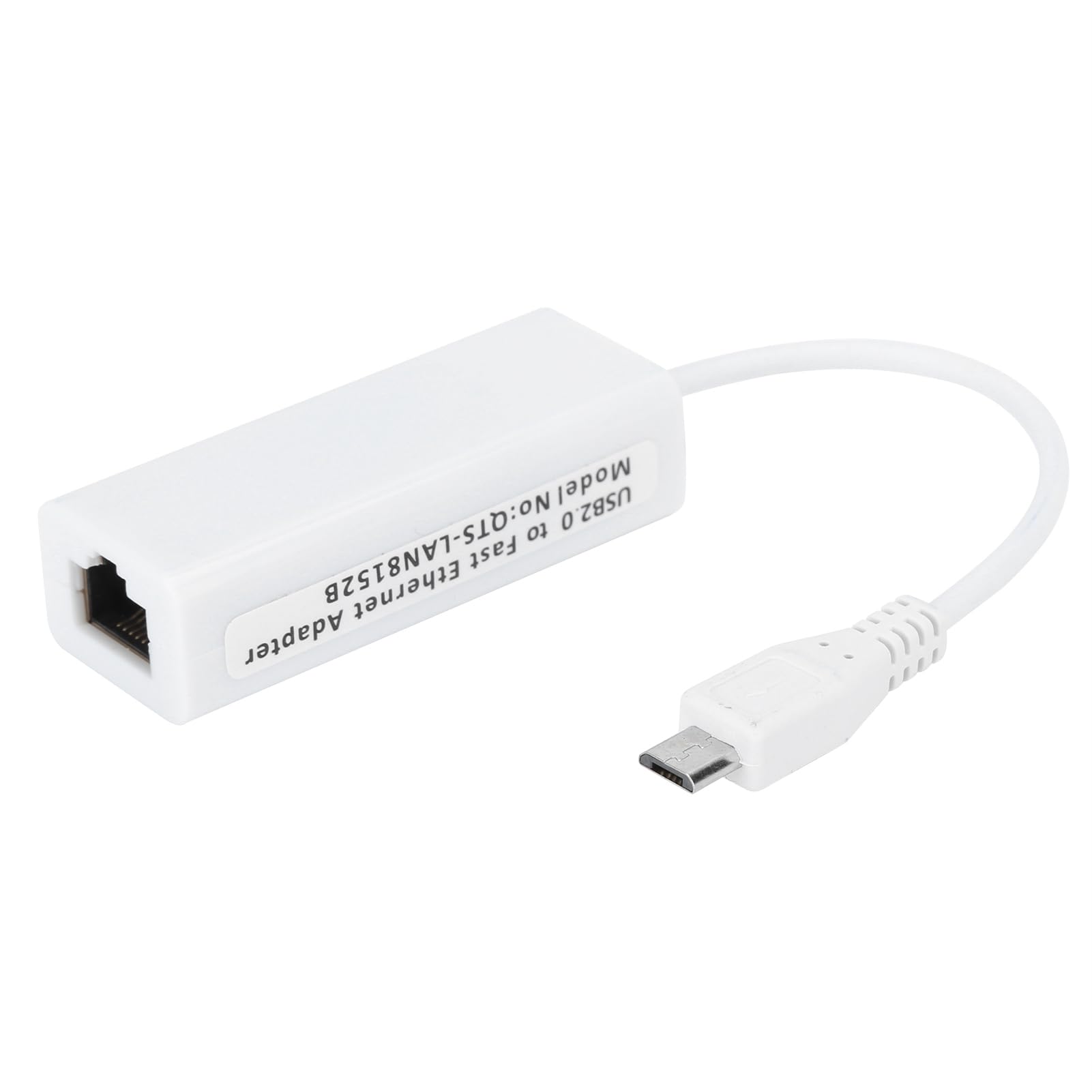 Adaptateur Ethernet Micro USB vers RJ45 Haute Vitesse 10 100 Mbps pour Réseau MacOS