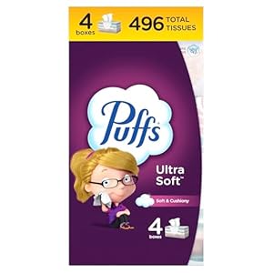 Puffs Ultra Soft Facial Tissues, 4 ...