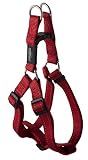 Reflective Adjustable Dog Step in Harness for Extra Large Dogs; matching collar and leash available,