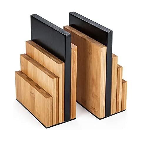 JUSK Design Bambus Buchstütze / Buch-Organizer Cover