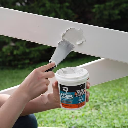 Image of DAP Weatherproof Patching Compound, White, 16 Oz (7079818741) (Pack of 1)