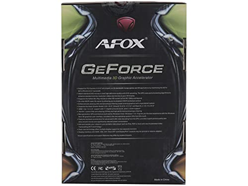 Placa de Vídeo Geforce Afox GT610 2GB DDR3 64BITS LP - AF610-2048D3L5 - 0075538-01