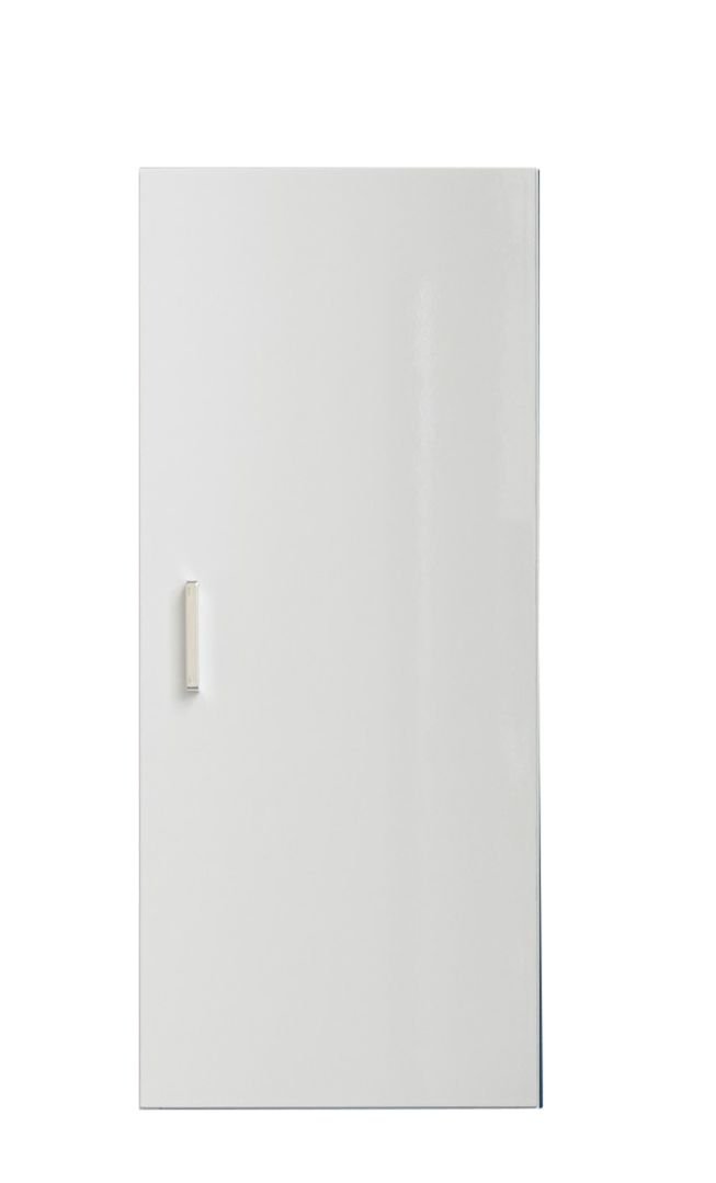 Furnline Bathroom Wall Cabinet With Plenty Of Storage Space, Venus, White High Gloss, 30 x 71 x 22 cm