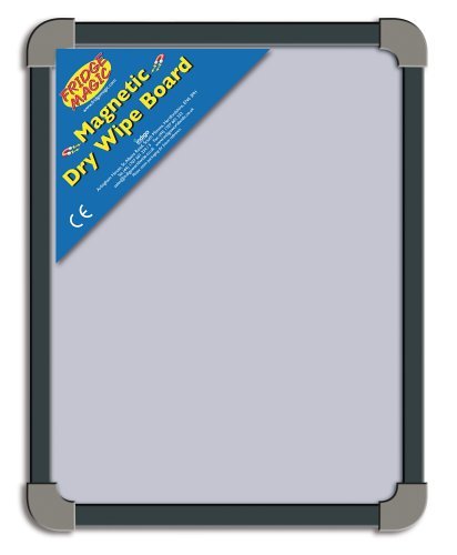 Fridge Magic - Pizarra Blanca magnética (se USA con imanes) Ideal para Que los niños escriban o cuelguen Fotos o Dibujos con imanes Cover