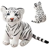 Ideal für das fantasievolle Spiel: ideal für das kreative Spiel, das Tigerplüsch zum Geschichtenerzählen, zum Spielen von Spielen oder als Teil von fantasievollen Abenteuern verwendet werden kann..Kinder werden es lieben, ihre eigenen Dschungelgeschichten zu kreieren und sich mit ihrem neuen Ry -Freund zu verbinden.