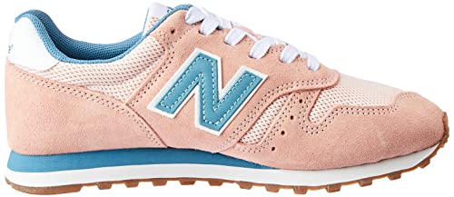 Tênis New Balance 373, Feminino, Rosa/Azul, 37
