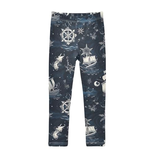 Girls' Leggings Anchor Boat Ocean Kids Yoga Tights Pants 1 Pack 20849282