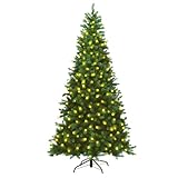 Estos lujosos árboles de Navidad se fabrican con material 100% polietileno. Las agujas son de 100% moldeado por inyección y, por lo tanto, se diferencian claramente de los árboles habituales de PVC. El material utilizado es ignífugo y certificado B1 según la norma DIN 4102.