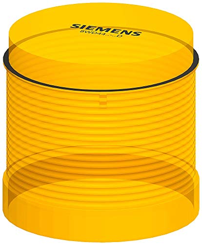 Siemens 8WD44 20-5DD Sirius Signal Column, Thermoplastic Enclosure, IP65 Protection, 70mm Diameter, Rotating Beacon LED Element, Amber, UC 24V Voltage
