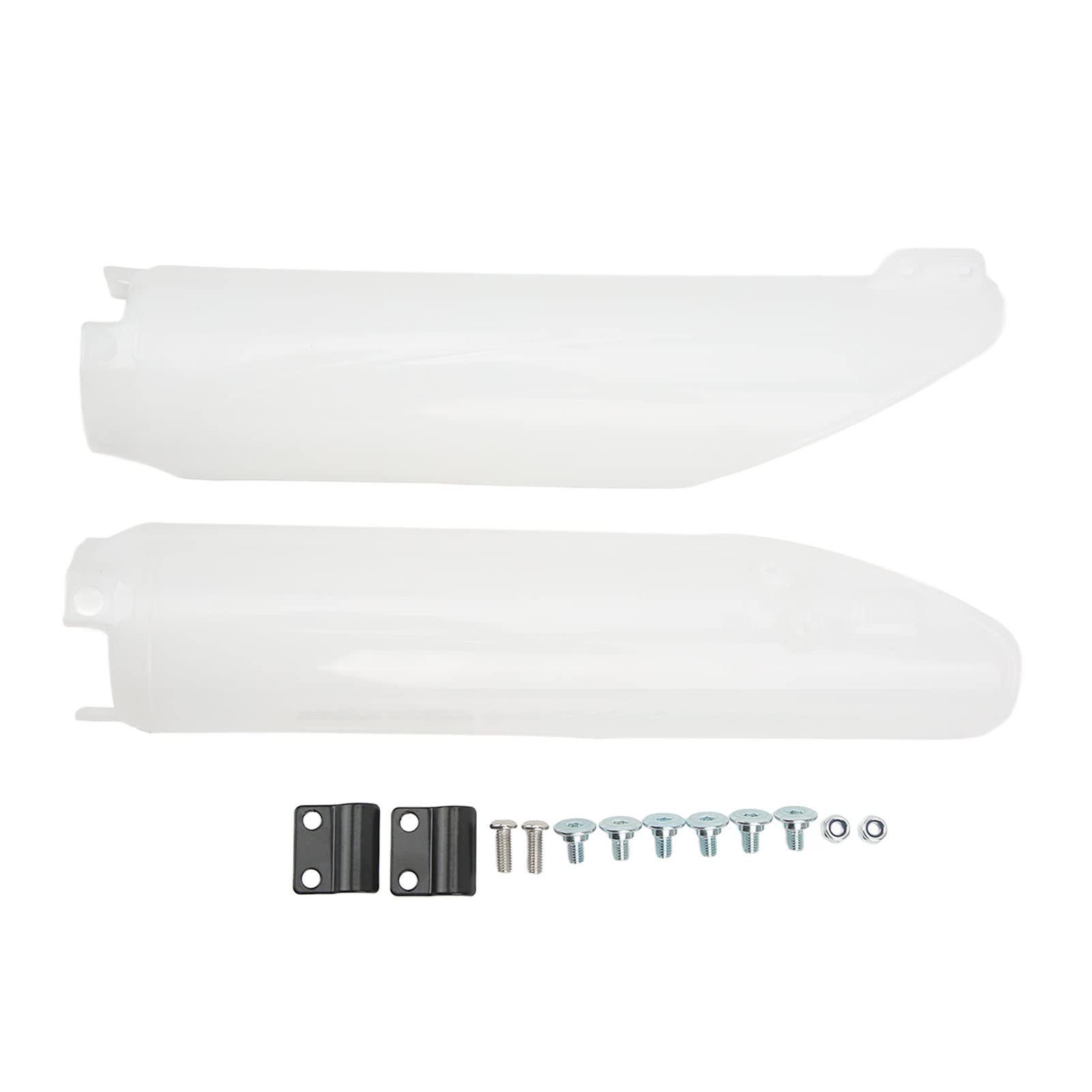 Generic Protezione Forcella per Moto, Protezione Ammortizzatore per CR125R CR250R CRF450R, Resistente Copertura Forcella Anteriore per Ciclisti da Cross, 2 Protezioni in ABS, per Modelli 2004-2014