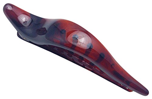 Parcelona French Brill Beak Medium Shell Salon Hinge Side Slide Beak Hair Clip Clamp Clutcher 4.5 Inch