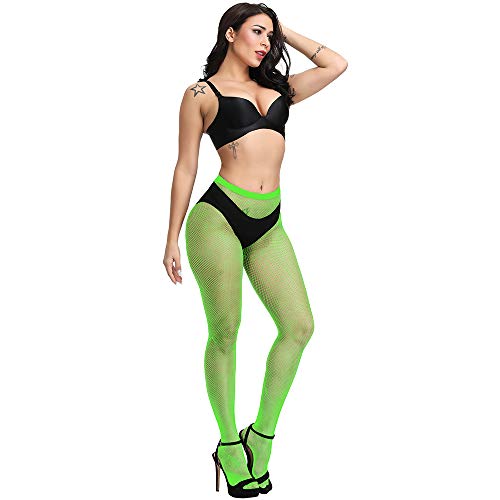 Image of Bestjybt Womens Fishnet Tights High Waist Mesh Fish Net Stockings Pantyhose | Cool Pattern, Sexy, Perfect For Daily Use, Costume Halloween Cospaly, Versatile, Stretchy, Non-Itchy, Great Fit