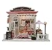 DollLabs Miniature Dollhouse, DIY Mini House Kit with Led Lights and Furniture for Gift Set (Coca's Fantastic Ideas)…