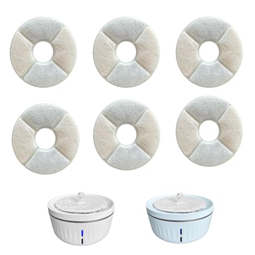 Fuente de agua automática para gatos y perros 1.8L silenciosa miniatura 1