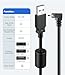 Gonifeto Charger Cable for Garmin GPS,(6Ft 18AWG) Thicker Shielded Mini USB Charging Cord,90 Degree GPS Replacement Power Adapter Wire for Garmin Nuvi,Drivesmart 65,Zumo XT,Dezl,Navigation