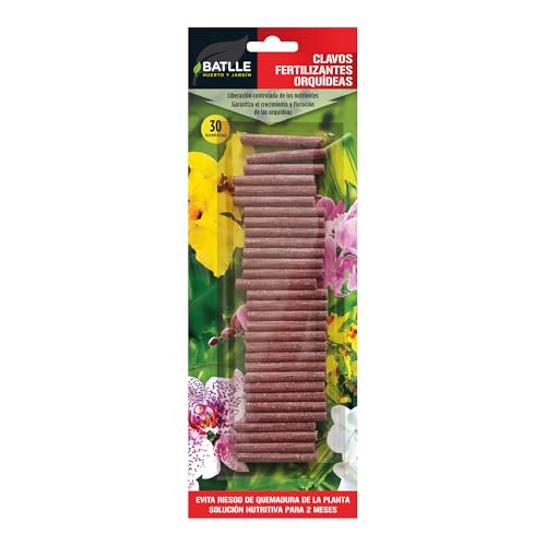 Semillas Batlle Clavos fertilizantes Orquídeas - 30 unidades