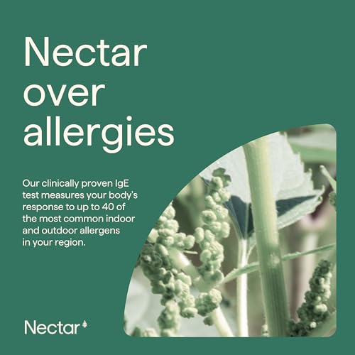 image for Nectar at-Home Allergy Test, Identifies 40 Environmental Allergens, CL