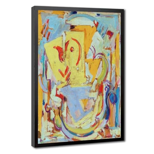 Poster Arabesque Brush d'Albert Gleizes | Décoration sur toile de 61x91,4 cm