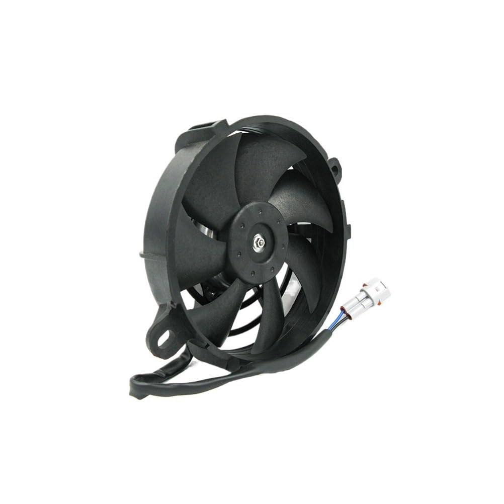 Motocicleta Radiador Ventilador Ventilador radiador para Motocicleta 4" y 5" para Motocross, Universal, Ultrafino, Gran caudal, estándar, Accesorio para Ventilador de refrigeración de Aceite de Motor