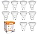 Produktbild GU10 LED Glühbirne Warmweiß, 5 W ersetzt 35 Watt Halogen nicht dimmbar, 350 Lumen, 3000 K, 120 ° Abstrahlwinkel - 10 Stück | LED von Samsung | Nicht mit Dimmer verwenden