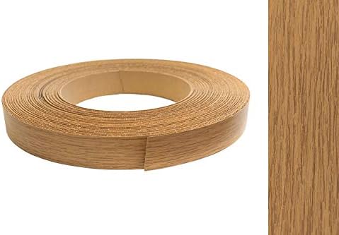 Kantenumleimer Melamin 22mm x 10m mit Schmelzkleber in Eiche mittel natur Dekor