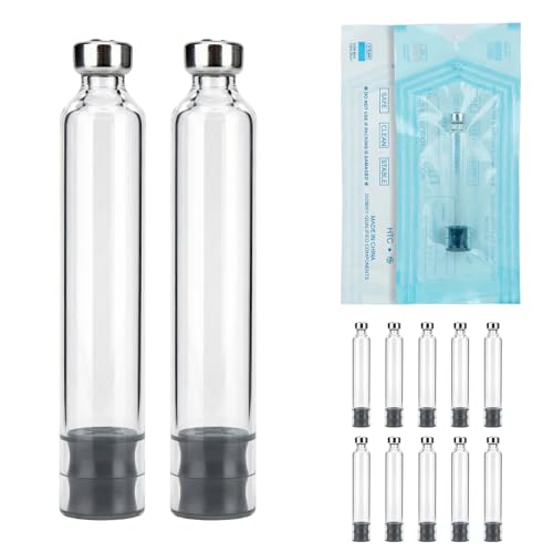 3ml Pen Cartridges 3cc Cartridges Compatible with V1 & V2 Pens Individually Wrapped (10 Pack)