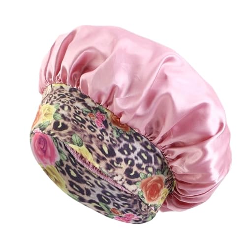 Bonnet de nuit en soie premium satin lisse et bandeau élastique pour femme